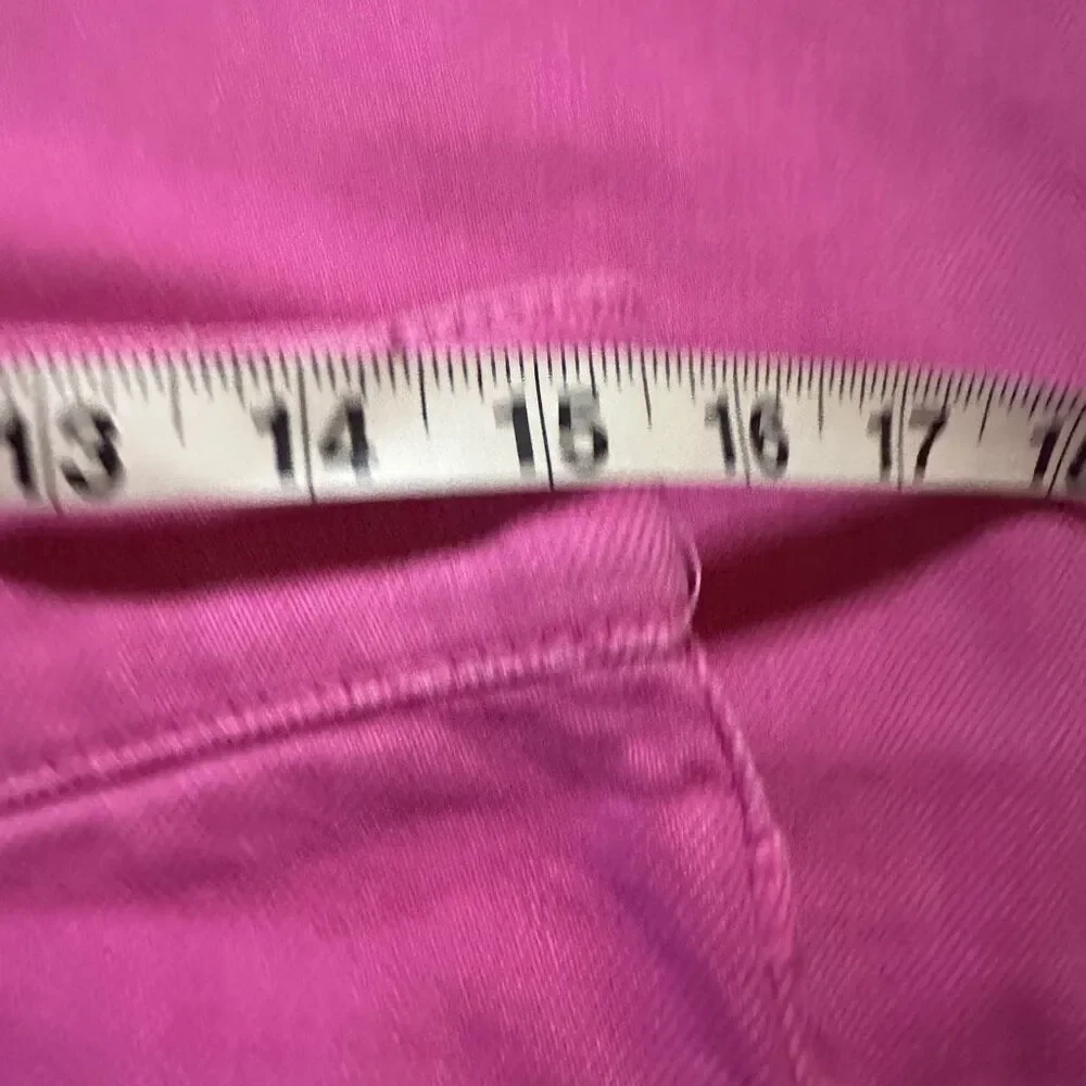 Zara wide leg pink jeans women’s 10 - Picture 4 of 7